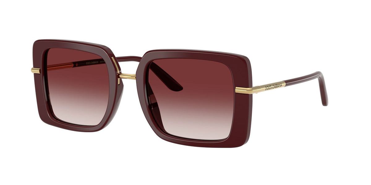 Dolce & Gabbana 0DG4491 30918H 52 Bordeaux/ Clear Gradient Dark Brandy
