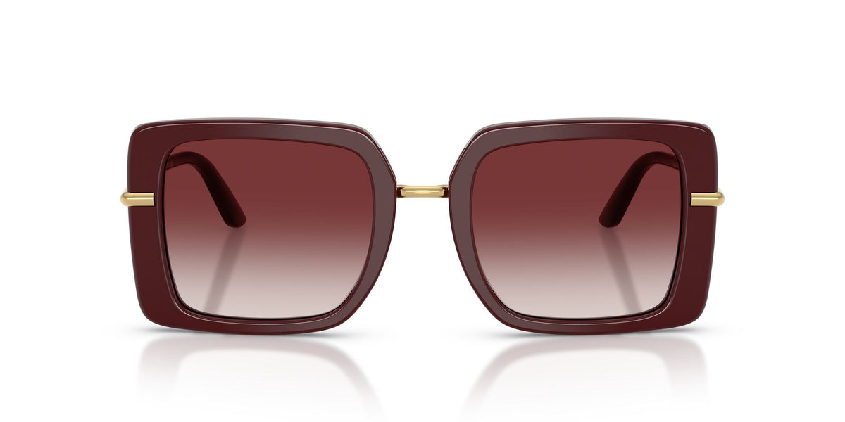 Dolce & Gabbana 0DG4491 30918H 52 Bordeaux/ Clear Gradient Dark Brandy