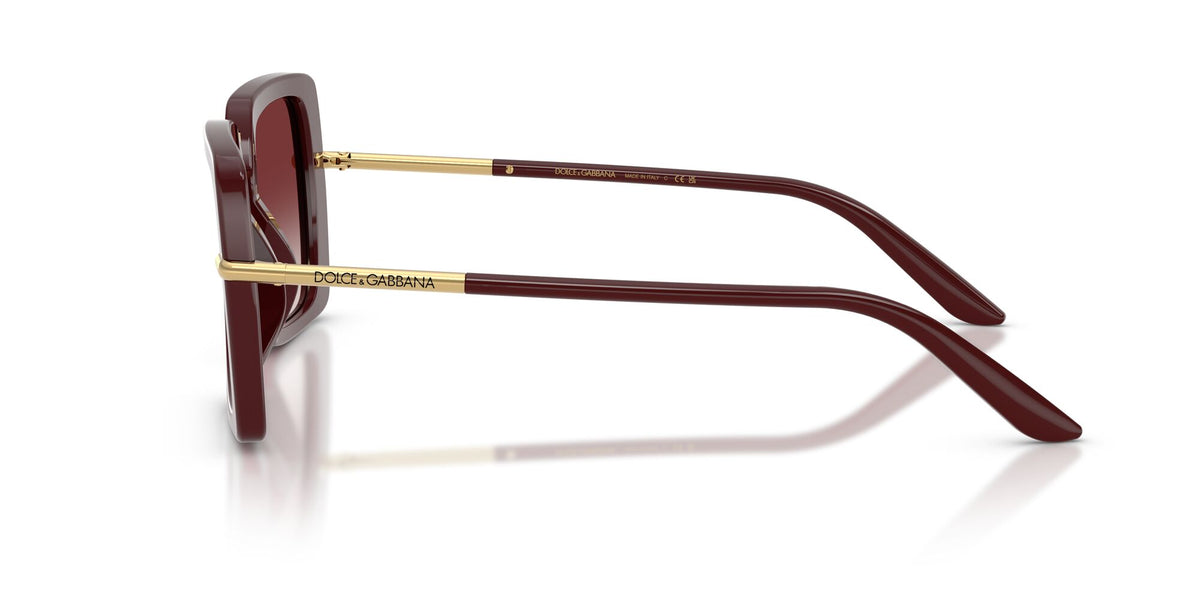 Dolce & Gabbana 0DG4491 30918H 52 Bordeaux/ Clear Gradient Dark Brandy