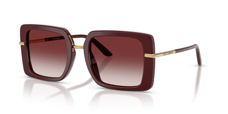 Dolce & Gabbana 0DG4491 30918H 52 Bordeaux/ Clear Gradient Dark Brandy