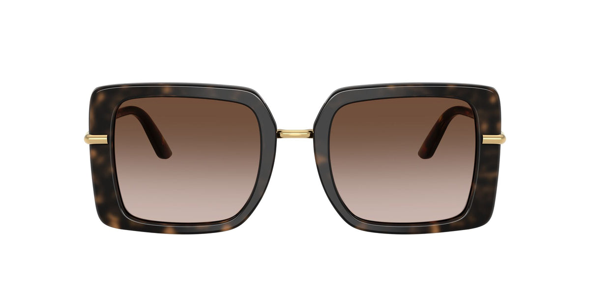 Dolce & Gabbana 0DG4491 321713 52 Havana On White Barrow/ Brown Gradient
