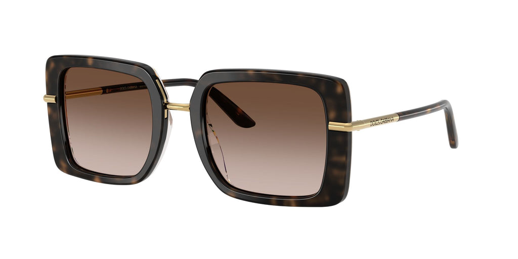 Dolce & Gabbana 0DG4491 321713 52 Havana On White Barrow/ Brown Gradient