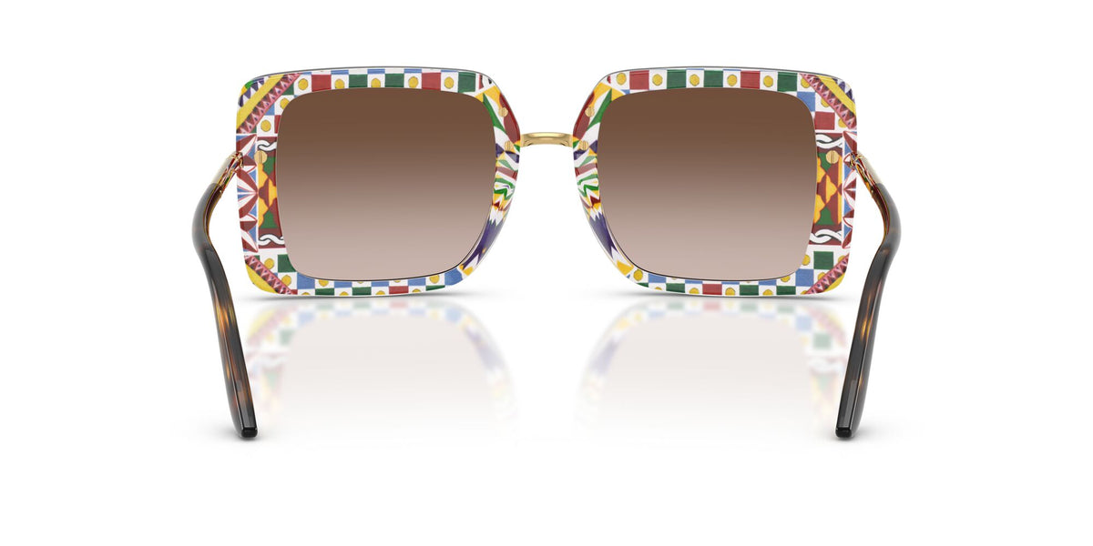 Dolce & Gabbana 0DG4491 321713 52 Havana On White Barrow/ Brown Gradient