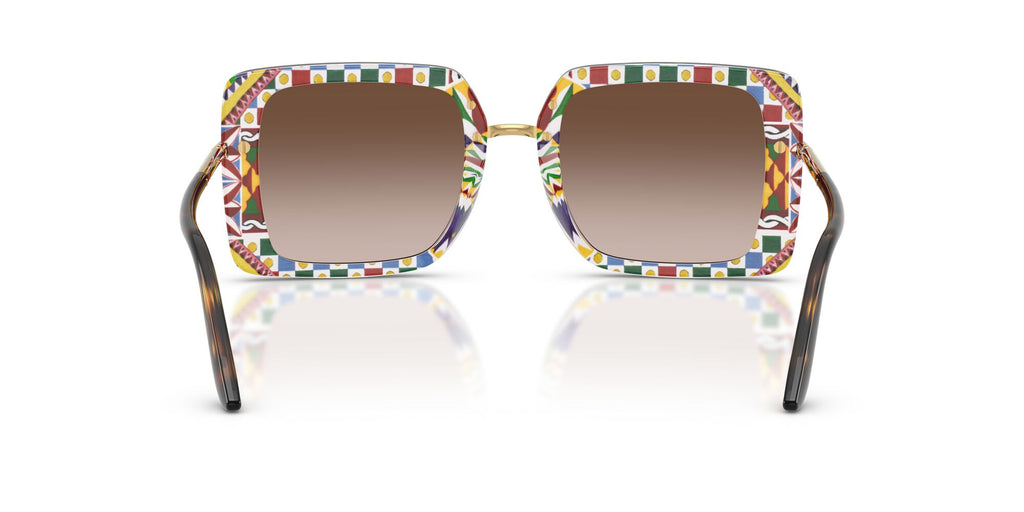 Dolce & Gabbana 0DG4491 321713 52 Havana On White Barrow/ Brown Gradient