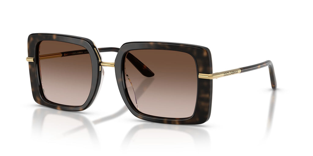 Dolce & Gabbana 0DG4491 321713 52 Havana On White Barrow/ Brown Gradient