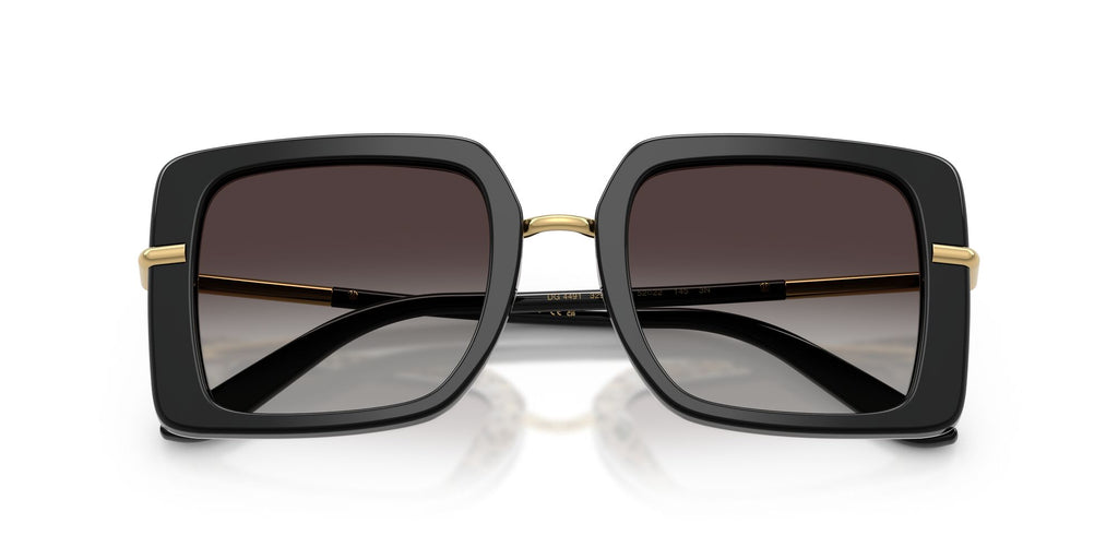 Dolce & Gabbana 0DG4491 32998G 52 Top Black On Leo/ Grey Gradient