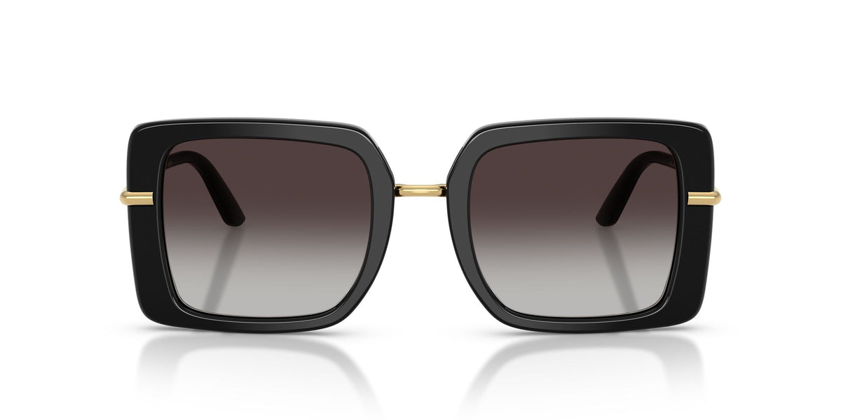 Dolce & Gabbana 0DG4491 32998G 52 Top Black On Leo/ Grey Gradient