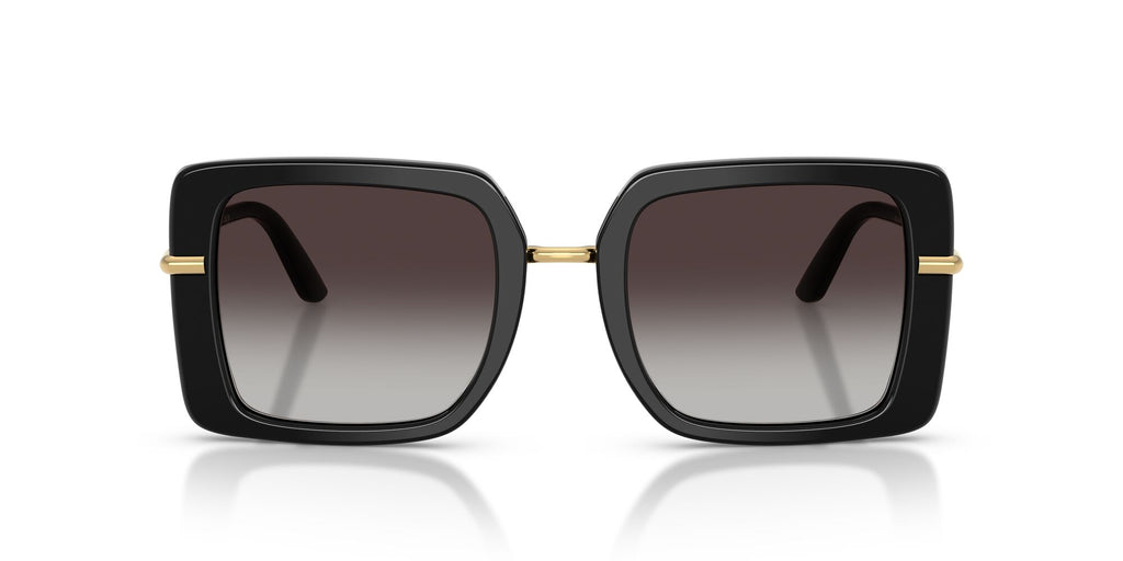 Dolce & Gabbana 0DG4491 32998G 52 Top Black On Leo/ Grey Gradient
