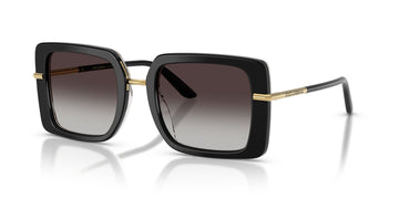 Dolce & Gabbana 0DG4491 32998G 52 Top Black On Leo/ Grey Gradient