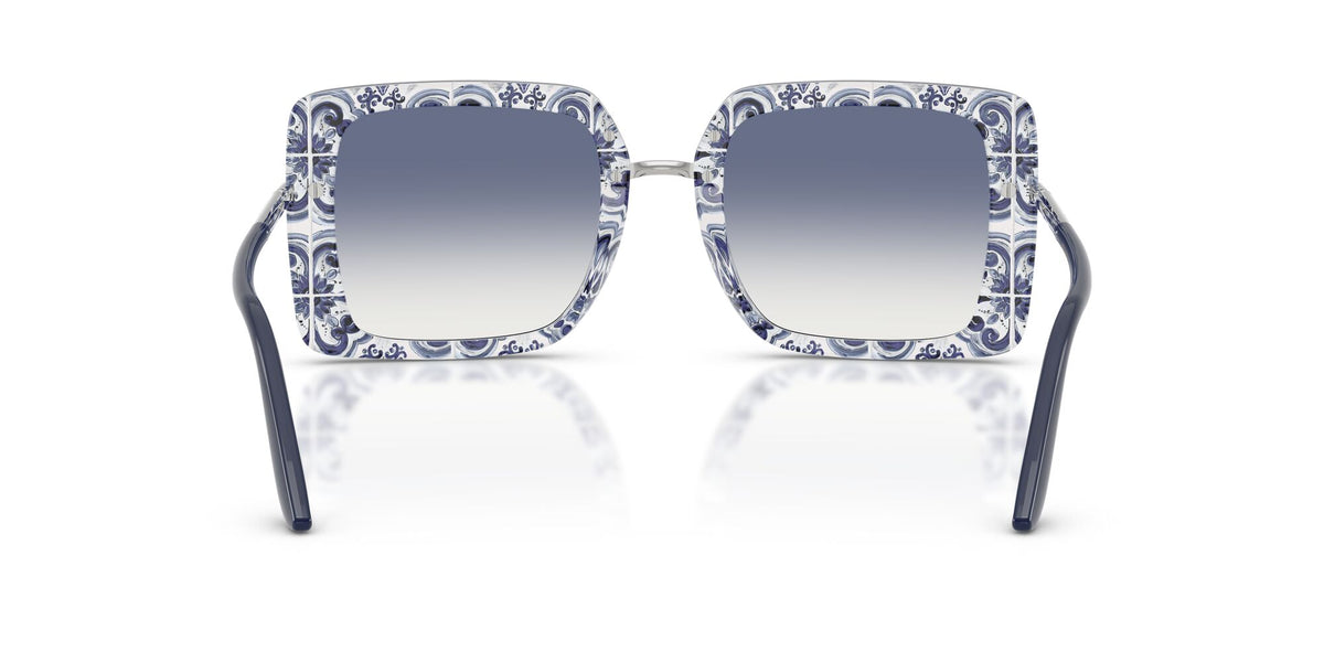 Dolce & Gabbana 0DG4491 341419 52 Blue On Blue Maiolica/ Clear Gradient Light Blue