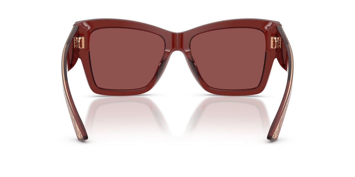 Dolce & Gabbana 0DG4493 304575 55 Transparent Bordeaux/ Dark Violet