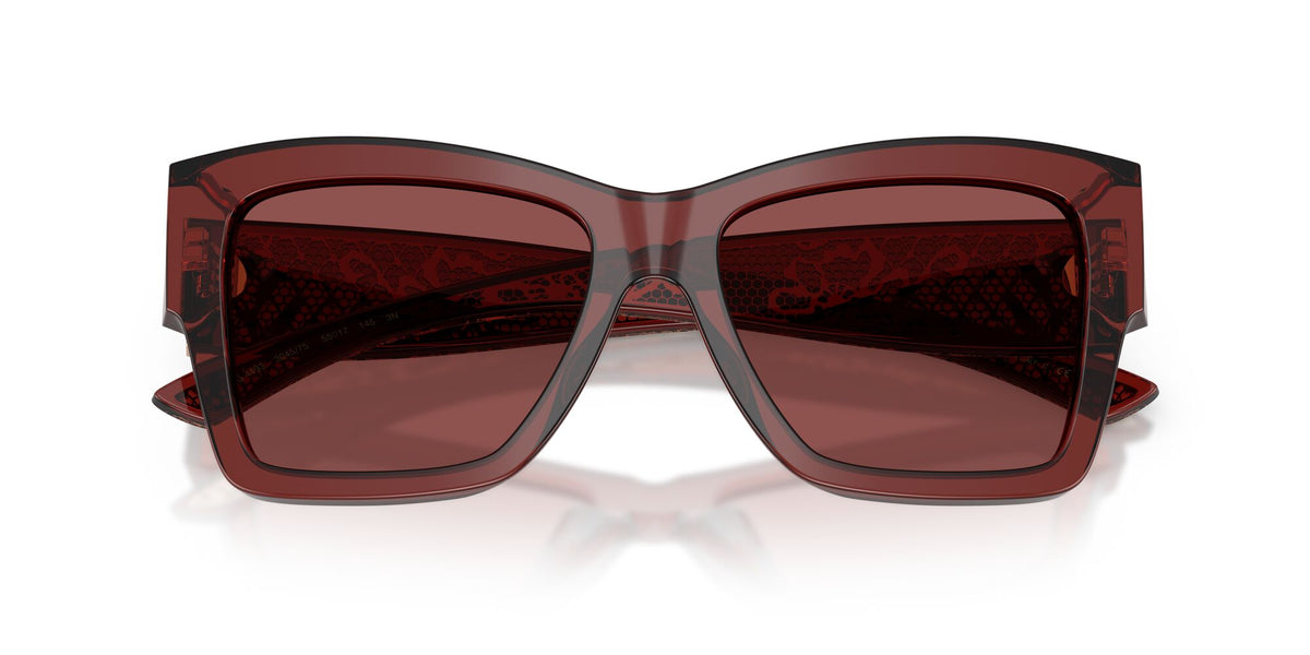 Dolce & Gabbana 0DG4493 304575 55 Transparent Bordeaux/ Dark Violet