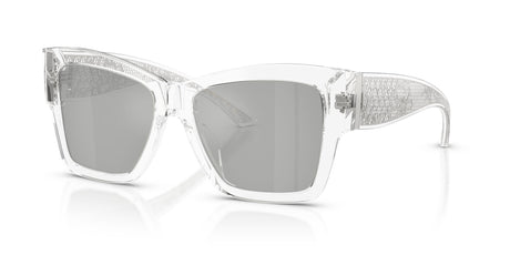 Dolce & Gabbana 0DG4493 31338V 55 Crystal/ Clear Mirror Silver