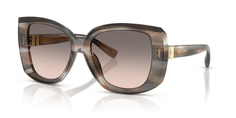 Dolce & Gabbana 0DG4495 34493B 56 Striped Grey/ Pink Gradient Grey
