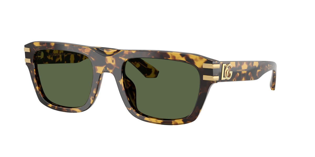 Dolce & Gabbana 0DG4496 333071 54 Yellow Havana/ Dark Green