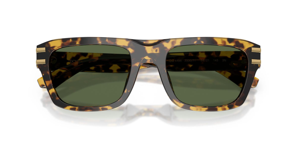 Dolce & Gabbana 0DG4496 333071 54 Yellow Havana/ Dark Green