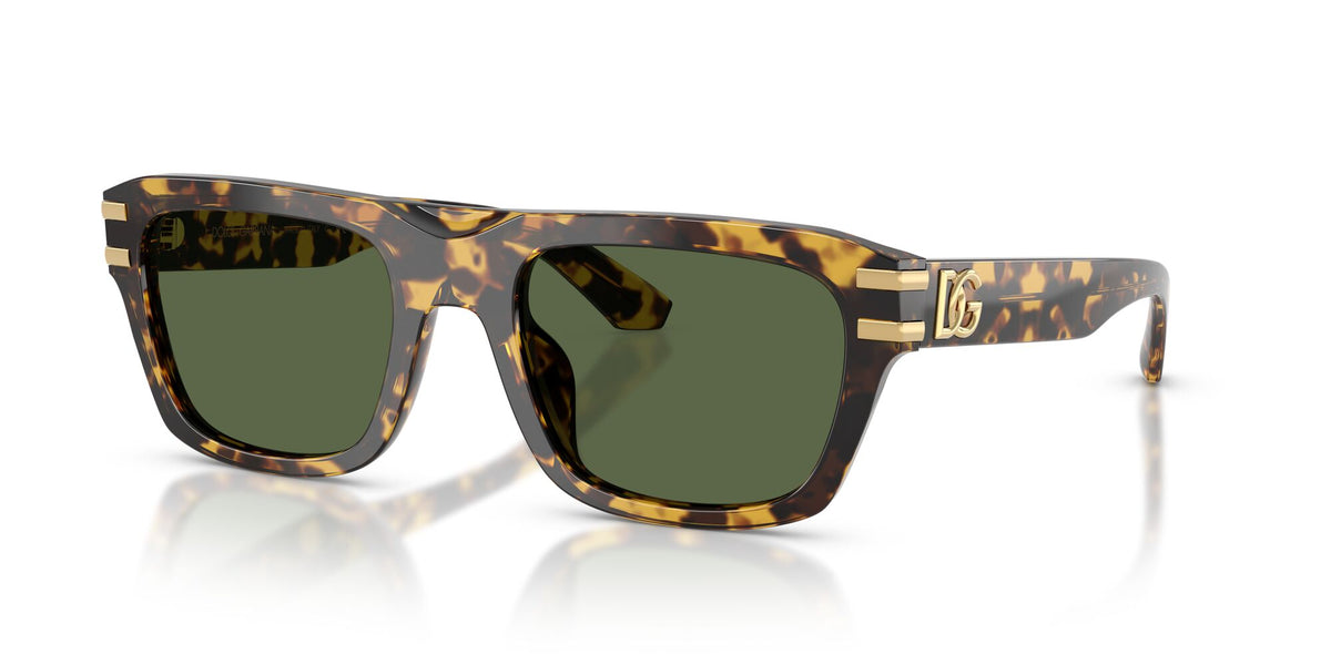 Dolce & Gabbana 0DG4496 333071 54 Yellow Havana/ Dark Green