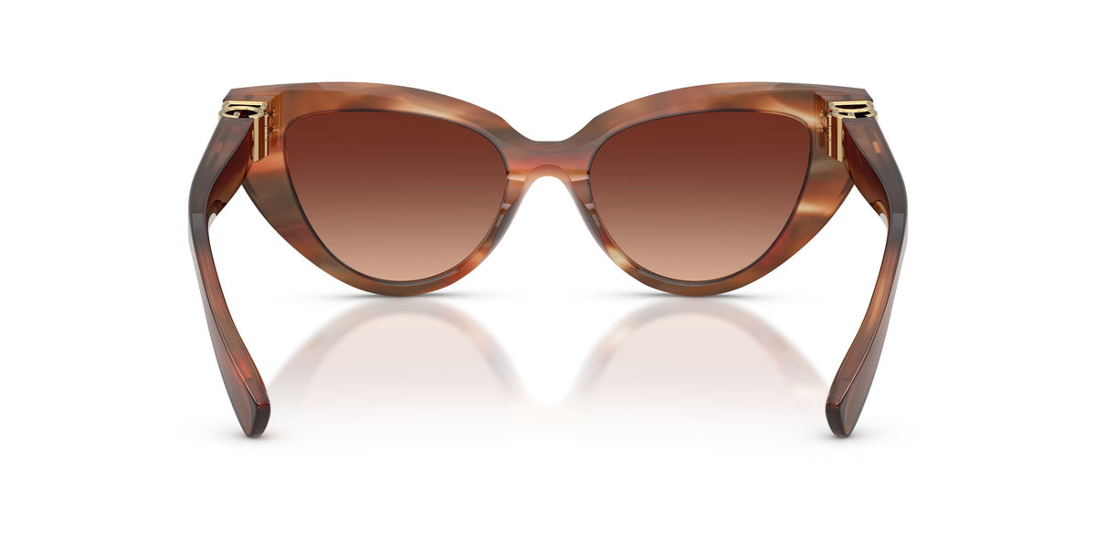 Dolce & Gabbana 0DG4497 322113 52 Striped Brown/ Gradient Brown