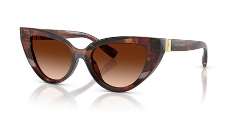 Dolce & Gabbana 0DG4497 322274 52 Dark Red Havana/ Brown Gradient
