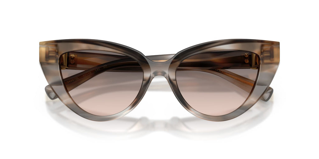 Dolce & Gabbana 0DG4497 34493B 52 Striped Grey/ Pink Gradient Grey