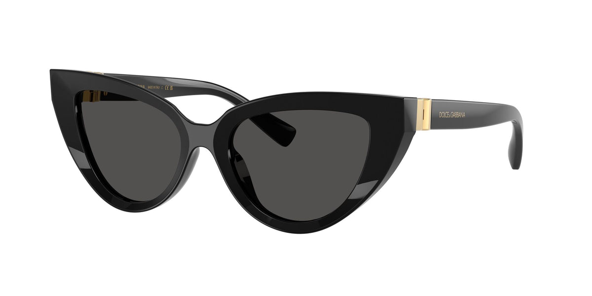 Dolce & Gabbana 0DG4497 501/87 52 Black/ Dark Grey