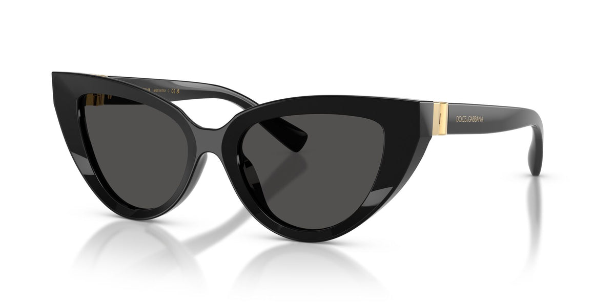 Dolce & Gabbana 0DG4497 501/87 52 Black/ Dark Grey