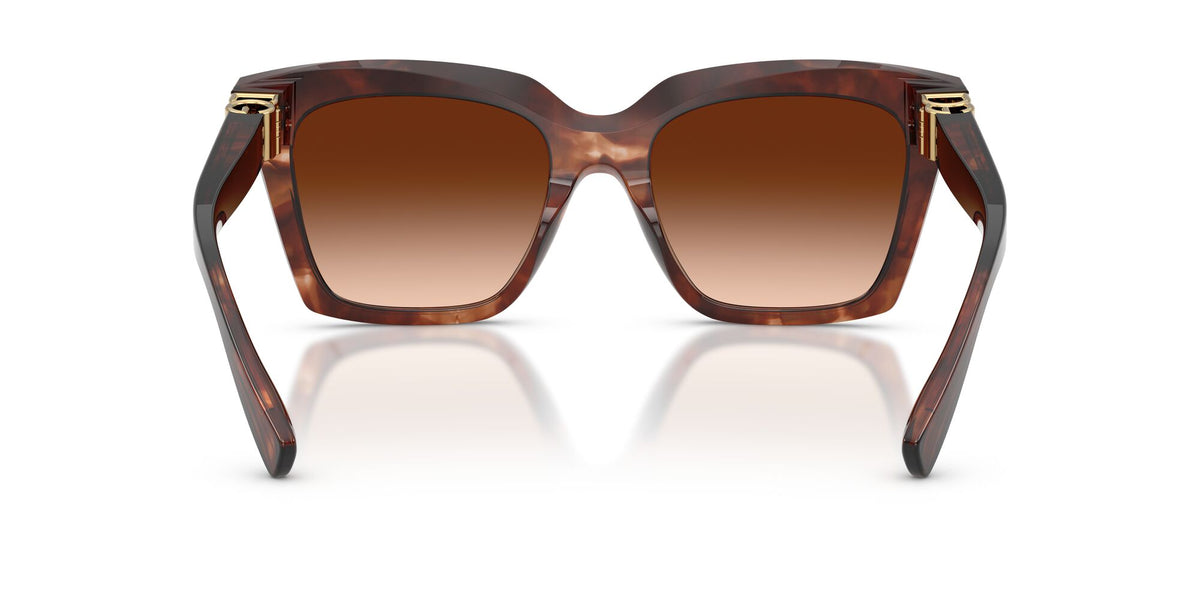 Dolce & Gabbana 0DG4498 322274 55 Dark Red Havana/ Brown Gradient