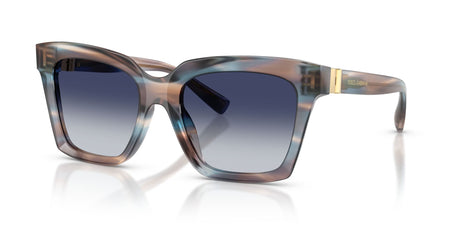 Dolce & Gabbana 0DG4498 344814 55 Striped Blue/ Grey Gradient Blue