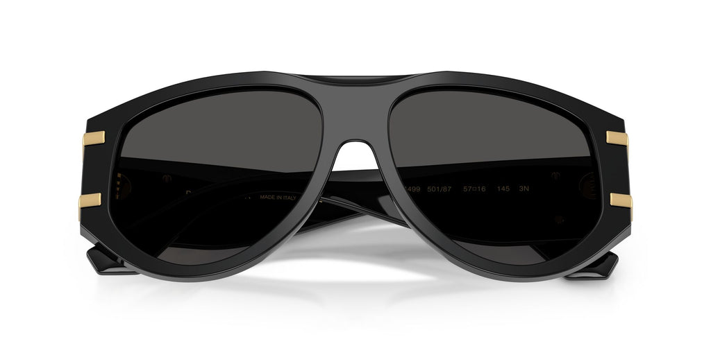 Dolce & Gabbana 0DG4499 501/87 57 Black/ Dark Grey
