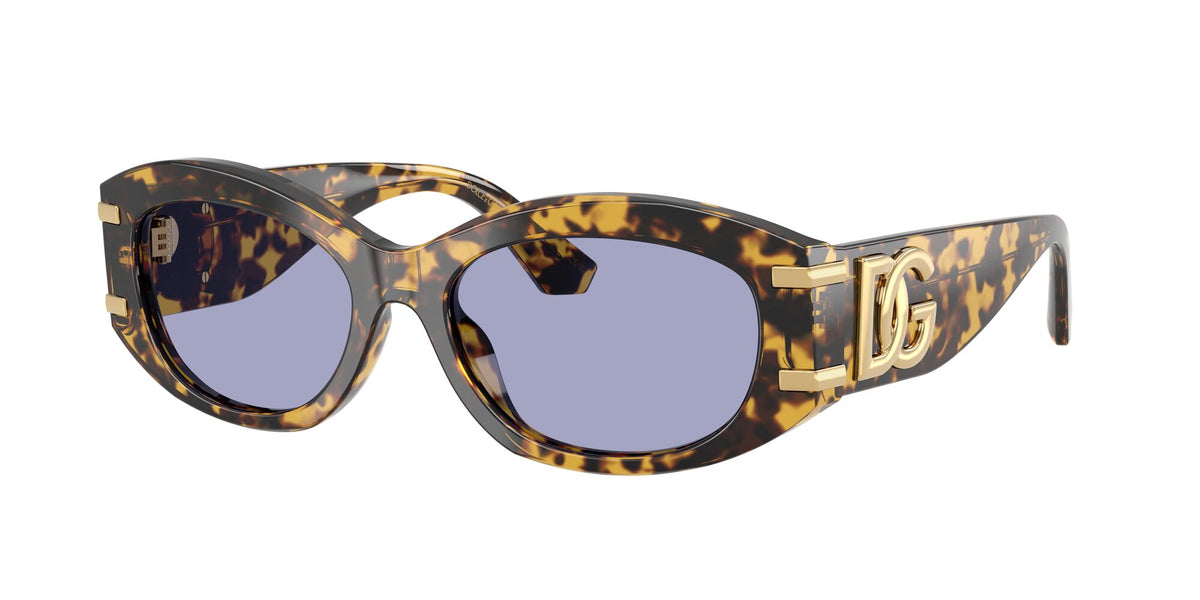 Dolce & Gabbana 0DG4502 33301A 55 Yellow Havana/ Violet