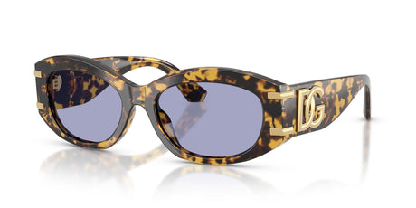 Dolce & Gabbana 0DG4502 33301A 55 Yellow Havana/ Violet