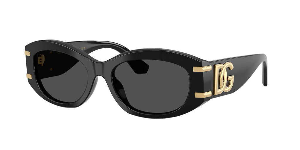 Dolce & Gabbana 0DG4502 501/87 55 Black/ Dark Grey