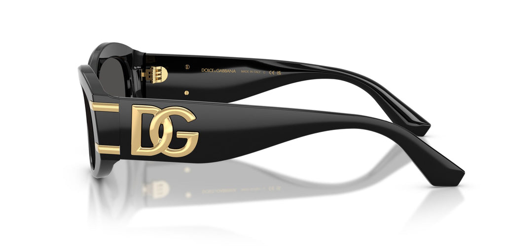 Dolce & Gabbana 0DG4502 501/87 55 Black/ Dark Grey