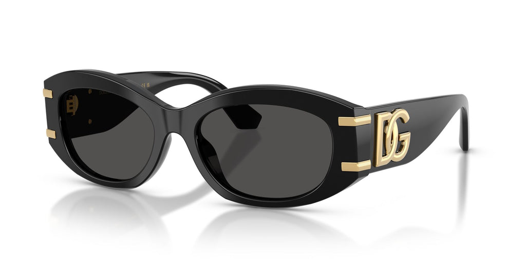 Dolce & Gabbana 0DG4502 501/87 55 Black/ Dark Grey