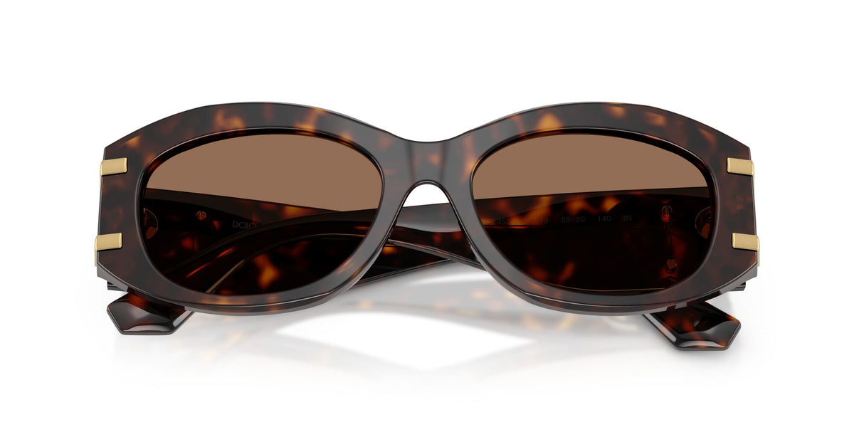 Dolce & Gabbana 0DG4502 502/73 55 Havana/ Dark Brown
