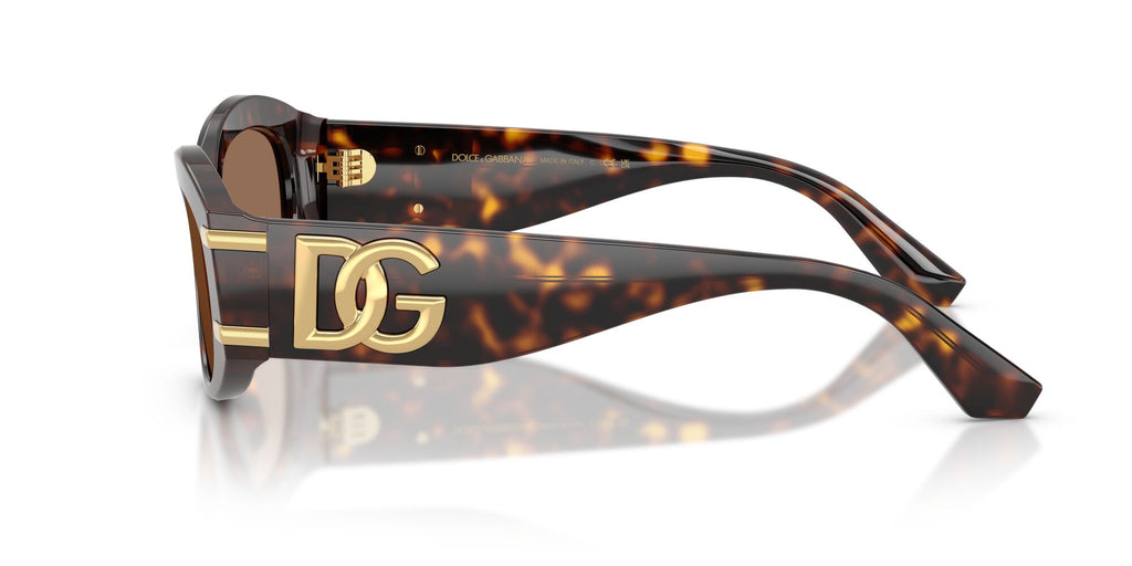 Dolce & Gabbana 0DG4502 502/73 55 Havana/ Dark Brown