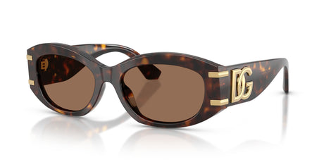 Dolce & Gabbana 0DG4502 502/73 55 Havana/ Dark Brown