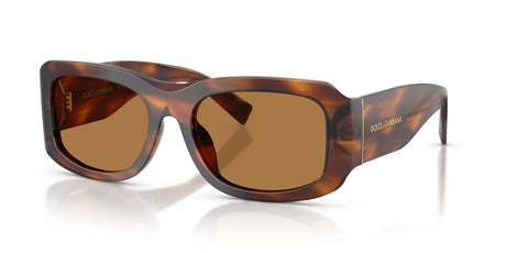Dolce & Gabbana 0DG4503 306373 57 Striped Brown/ Bronze