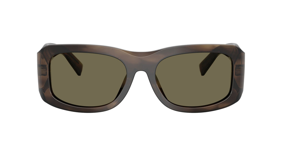 Dolce & Gabbana 0DG4503 3200/3 57 Striped Tobacco/ Brown