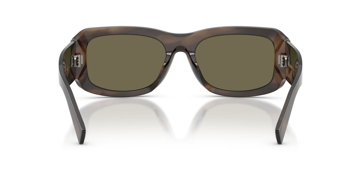 Dolce & Gabbana 0DG4503 3200/3 57 Striped Tobacco/ Brown