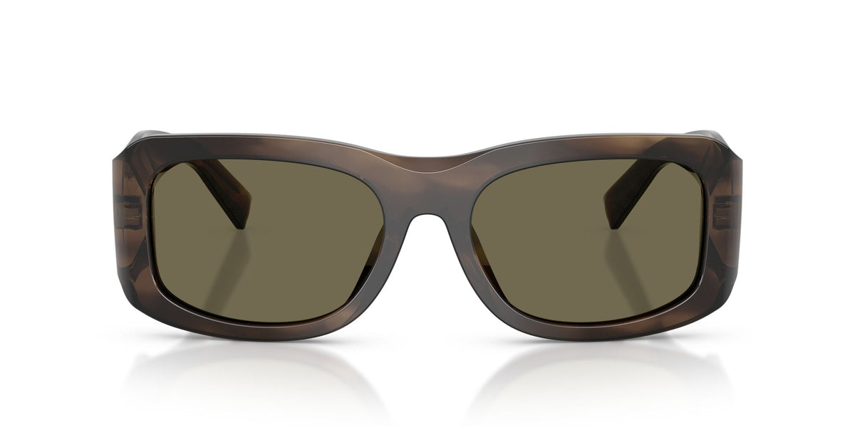 Dolce & Gabbana 0DG4503 3200/3 57 Striped Tobacco/ Brown