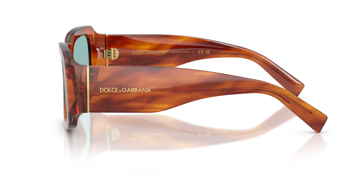 Dolce & Gabbana 0DG4503 322180 57 Striped Ginger/ Blue