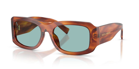 Dolce & Gabbana 0DG4503 322180 57 Striped Ginger/ Blue