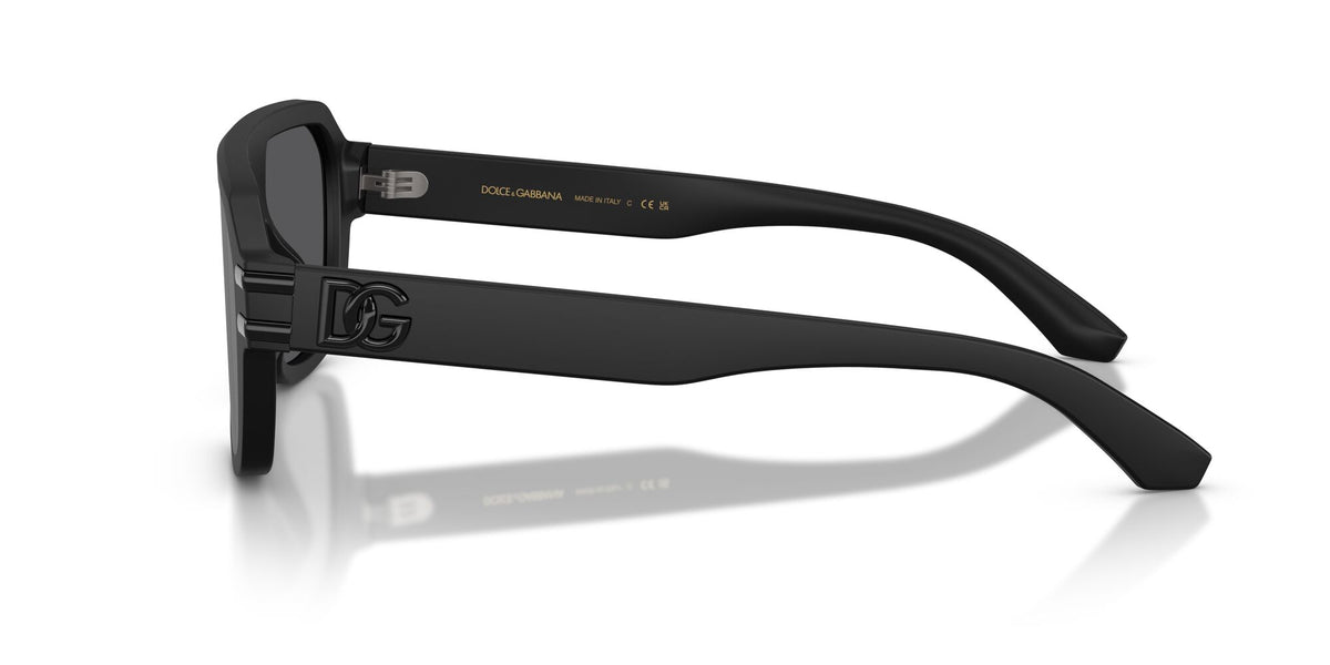 Dolce & Gabbana 0DG4507 25256G 27 Matte Black/ Grey Mirror Black
