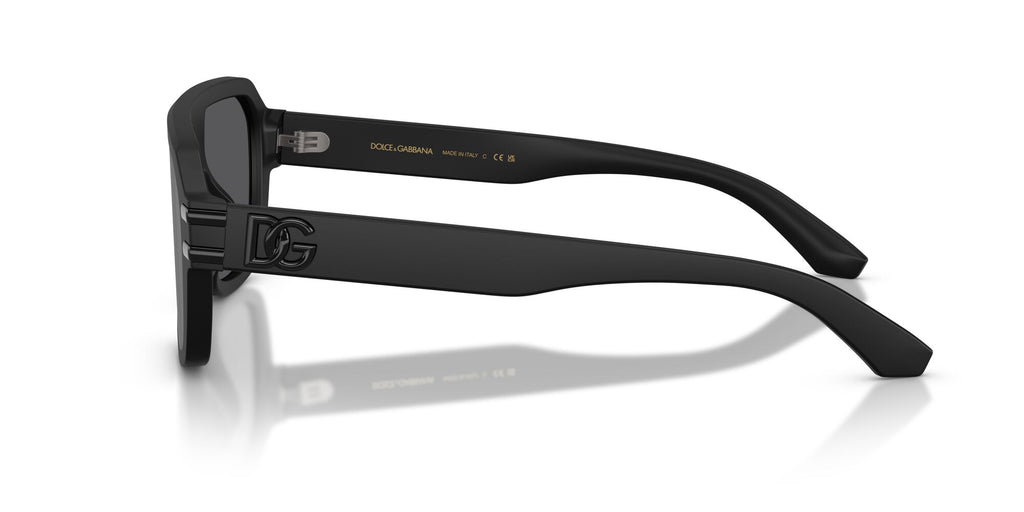 Dolce & Gabbana 0DG4507 25256G 27 Matte Black/ Grey Mirror Black