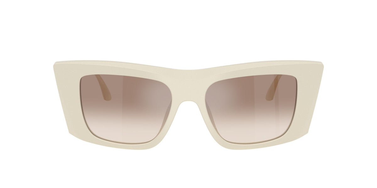 Dolce & Gabbana 0DG4510 331294 51 Cream/ Clear Gradient Brown Mirror Silver