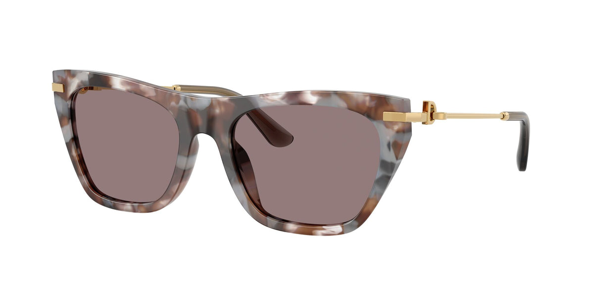 Dolce & Gabbana 0DG4511 34457N 55 Havana Grey/ Dark Purple