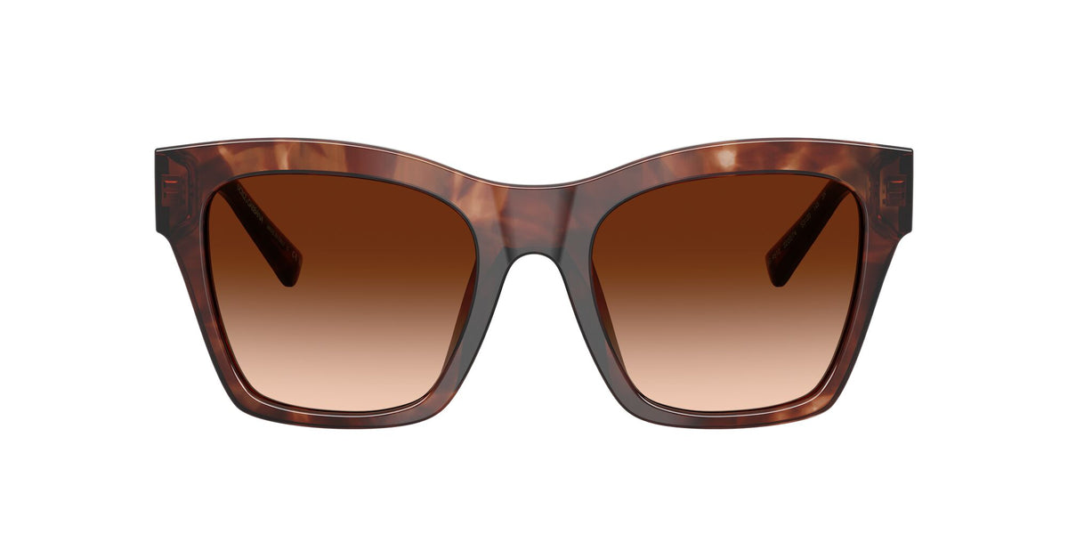 Dolce & Gabbana 0DG4512 322274 53 Dark Red Havana/ Brown Gradient