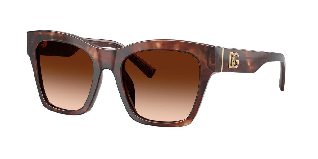 Dolce & Gabbana 0DG4512 322274 53 Dark Red Havana/ Brown Gradient