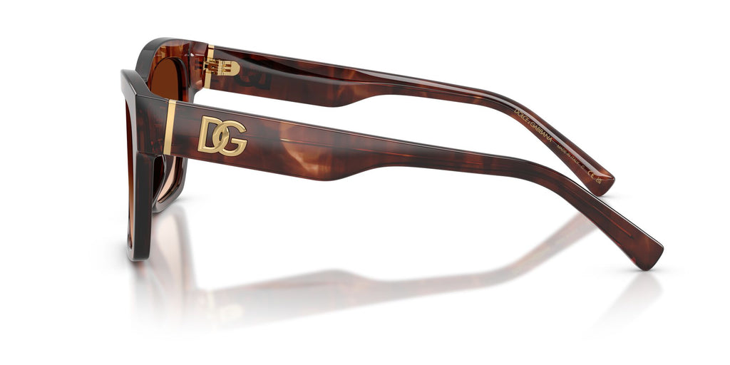 Dolce & Gabbana 0DG4512 322274 53 Dark Red Havana/ Brown Gradient